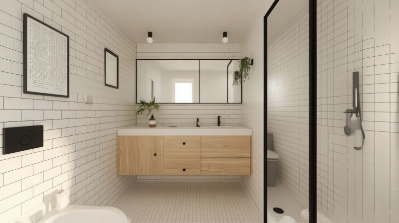 Contemporary bathroom vanity