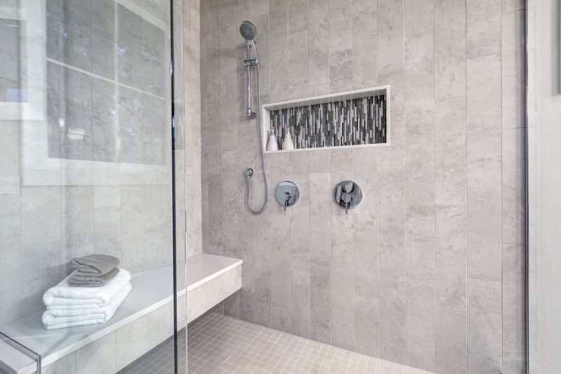 Corner Shower Niche